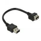 83662 - Kabel EASY-USB2.0-A Stecker > EASY-USB2.0-A Buchse ShapeCable 0,2 m