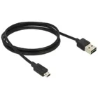 83844 - Kabel EASY-USB2.0-A Stecker > EASY-USB2.0-Micro-B Stecker 1 m schwarz
