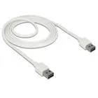 85194 - Cable EASY-USB2.0-A plug & EASY-USB2.0-A plug 2 m, white