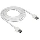 85195 - Kabel EASY-USB2.0-A Stecker > EASY-USB2.0-A Stecker 3 m, weiß