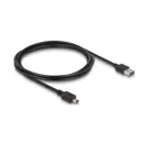 85554 - Kabel EASY-USB2.0-A Stecker > USB 2.0 Typ Mini-B Stecker 2 m, schwarz