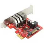 89382 - PCI Express card&gt;3 x external USB 3.0+1 x external Gigabit LAN Low Profile form factor