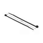 Cable tie cold-resistant L 150 x W 3.6 mm black 100 pcs.