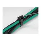 Cable tie cold-resistant L 200 x W 3.6 mm black 100 pcs.