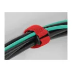 Velcro cable tie with loop and fixing eye L 280 x W 38 mm red 3