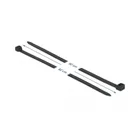 Cable tie UV-resistant L 920 x W 9.0 mm black 10 pcs.
