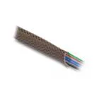 Braided hose rodent-proof expandable 2 m x 6 mm brown
