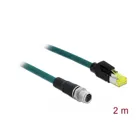 85430 - Patchcable Cat.6a, SF/UTP, 2m, turquoise