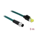 85443 - Patchcable Cat.6a, SF/UTP, 3m, turquoise