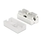 Junction box for network cable Cat.6 UTP LSA tool-free