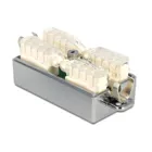 Junction box for network cable Cat.6A STP LSA tool-free