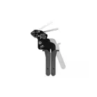 Cable tie pliers for stainless steel cable ties
