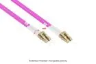 Patch cable fibre optic duplex OM4 armoured cable (multimode, 50/125) LC/LC, steel armour, 100 m