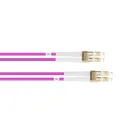 Patch cable fibre optic duplex OM4 armoured cable (multimode, 50/125) LC/LC, steel armour, 100 m