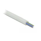 Protective hose glass fibre braiding 2 m x 8 mm white