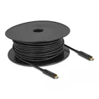 84132 - Delock Aktives Optisches USB-C Video Kabel 4K 60 Hz 30 m