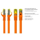 8070R-250O - Patchcable Cat.7, S/FTP, 20m, orange
