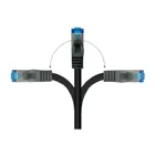8060-SF003S - Patchcable Cat.6a, S/FTP, 0.25m, black