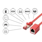 8063VR-030R - Patchkabel Cat.6, S/FTP, 3m, rot