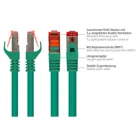 8060-020G - Patchcable Cat.6, S/FTP, 2m, green