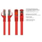 8060-400R - Patchkabel Cat.6, S/FTP, 40m, rot