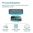 TP-Link TL-SG105PE 5-Port Gigabit (4x PoE+) L2 Smart Switch