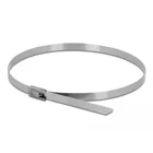 Stainless steel cable tie L 300 x W 4.6 mm 10 pcs.