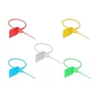 Cable tie with labelling field L 250 x W 2.7 mm 10 pieces assorted colours