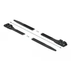 Cable tie with double head L 1000 x W 9 mm, black, 10 pcs.