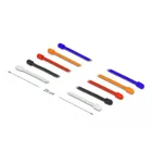 Cable ties flexible L 250 x W 4 mm, assorted colours Set of 10 pieces