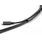 Spiral hose flexible 2 m x 10 mm, black