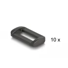 Velcro tape on roll with loop L 3 m x W 20 mm black