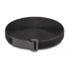 Velcro tape on roll with loop L 5 m x W 20 mm black