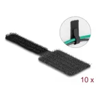 Mini Velcro cable holder L 90 mm x W 24 mm self-adhesive 10 pieces black