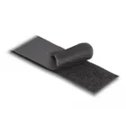 Durable Velcro tape with adhesive and loop tape L 25 m x W 50 mm black