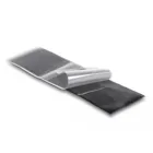 Strapazierfähiges Klettband selbstklebend mit Haft- und Flauschband L 25 m x B 50 mm, schwarz