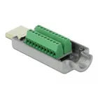 HDMI-A Stecker zu Terminalblock mit Metall Gehäuse