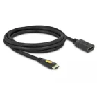 Kabel High Speed HDMI mit Ethernet Verlängerung HDMI A Stecker>HDMI A Buchse 2 m