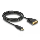 HDMI Kabel Mini-C Stecker > DVI 24+1 Stecker, 3 m