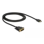 HDMI to DVI 18+1 cable bidirectional 1 m
