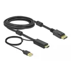 HDMI to DisplayPort Cable 4K 30 Hz, 3 m