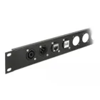 D-type module HDMI-A 90° angled socket to socket