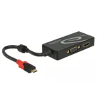 USB Type-C Splitter (DP Alt Mode) &gt;1 x HDMI + 1 x VGA out