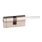 LINCE CPlus cylinder, 35-30, D cam, Nickel finish, 5 keys