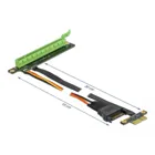 Riser Karte PCI Express x1 zu x16 mit flexiblem Kabel 30 cm
