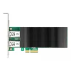 PCI Express x4 Karte 2 x RJ45 Gigabit LAN PoE+ i350