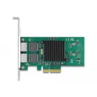 PCI Express x4 Karte 2 x RJ45 Gigabit LAN i82576