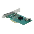 PCI Express Karte zu 4 x SATA 6 Gb/s RAID und HyperDuo - Low Profile Form