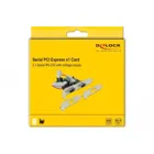 PCI Express Karte zu 2 x Seriell RS-232 High Speed 921K mit Spannungsversorgung