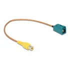 Cable FAKRA Z socket &gt;Cinch socket RG-179 32 cm